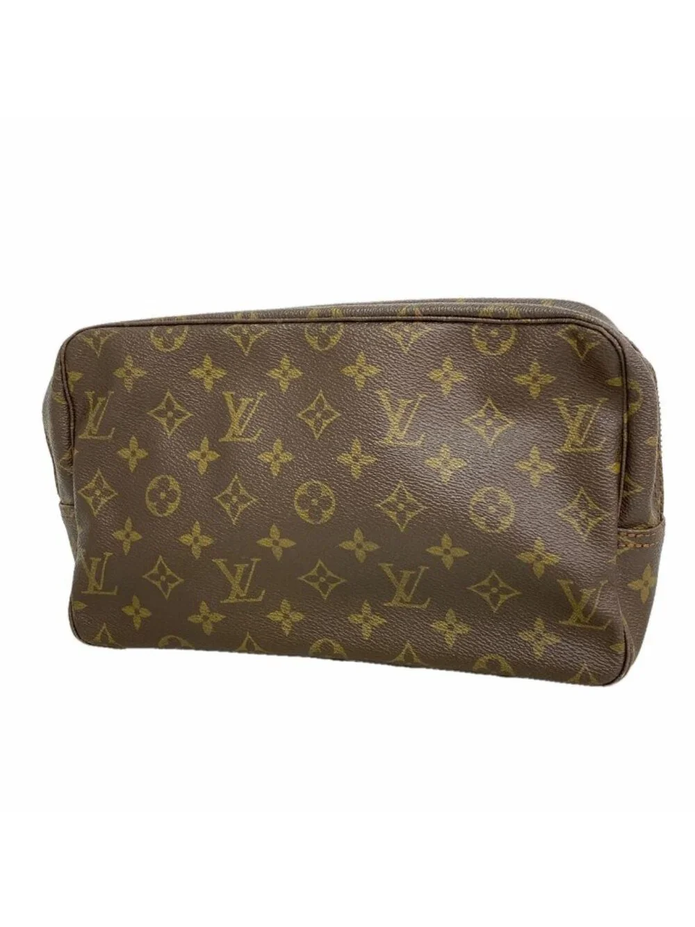 Louis Vuitton Pouch Monogram Trousse Toilet 28 Brown